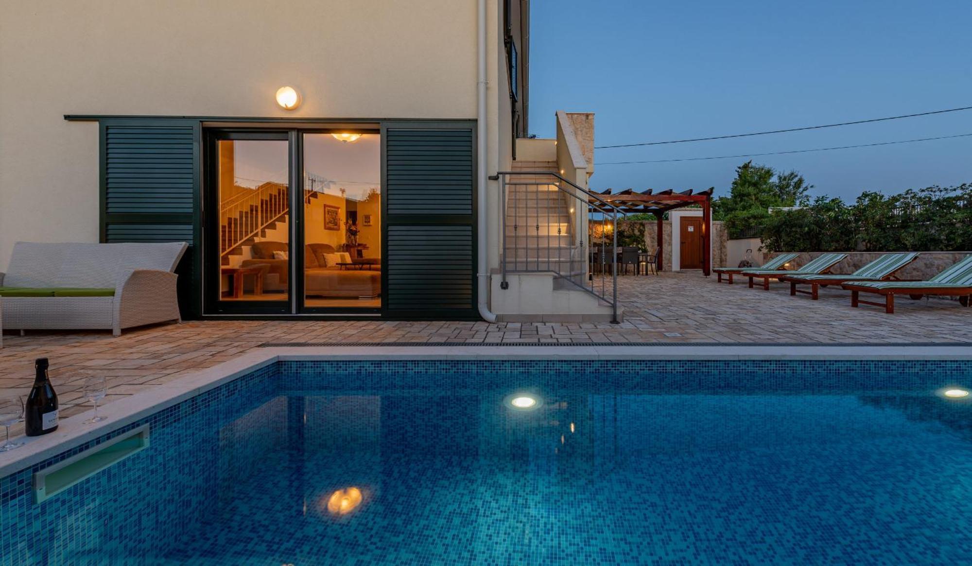 Villa Ivo Zadarvillas Vinjerac Kültér fotó