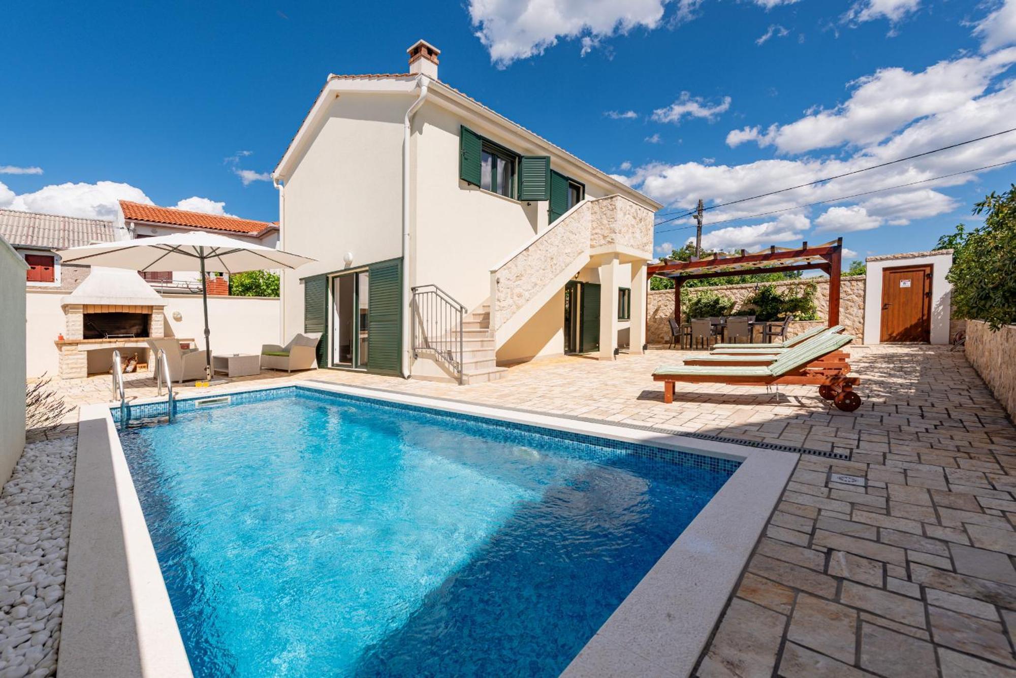 Villa Ivo Zadarvillas Vinjerac Kültér fotó